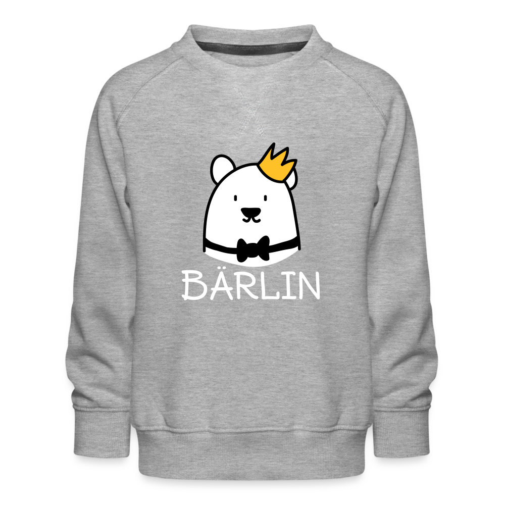Bärlin - Kinder Premium Sweatshirt - heather grey