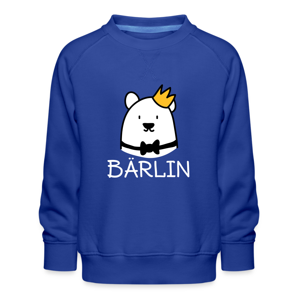 Bärlin - Kinder Premium Sweatshirt - royal blue
