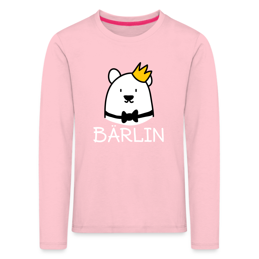 Bärlin - Kinder Langarmshirt - rose shadow