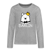 Bärlin - Teenager Langarmshirt - heather grey