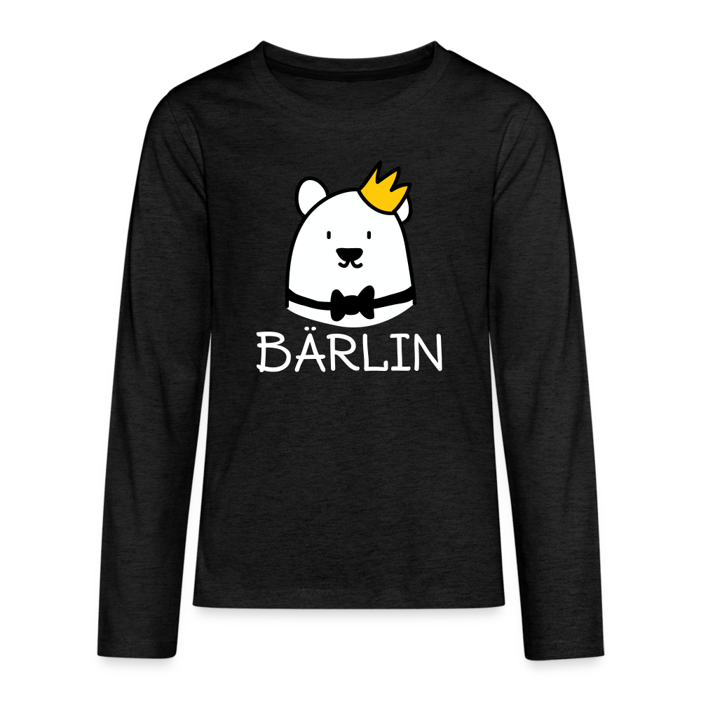 Bärlin - Teenager Langarmshirt - charcoal grey