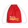 Mach keen Rabatz - Turnbeutel - red