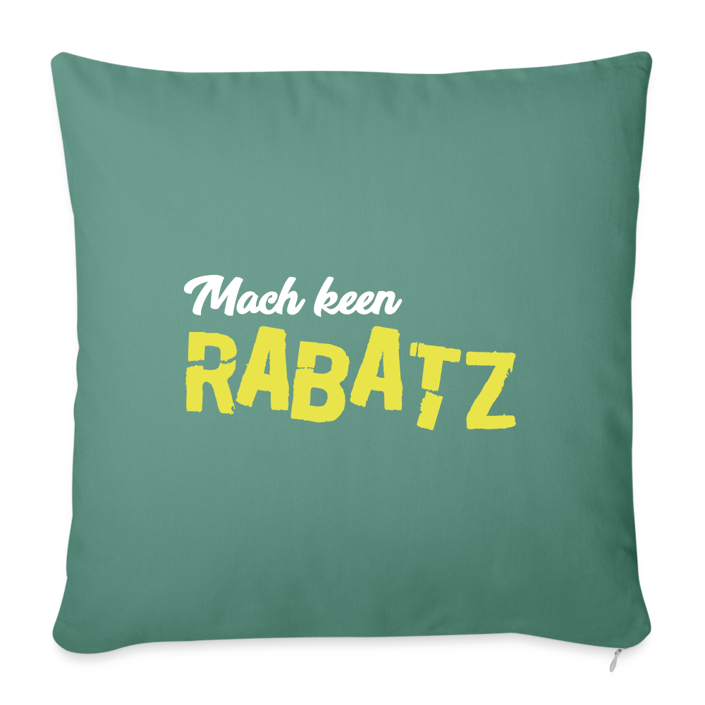 Mach keen Rabatz - Sofakissen mit Füllung (45 x 45 cm) - cypress green