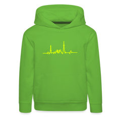 Herzschlag für Fahrradfahrer - Kinder Premium Hoodie