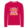 Sturkopp - Kinder Langarmshirt - dark pink