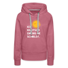 Ick knutsch dir Sonne! - Frauen Premium Hoodie - mauve