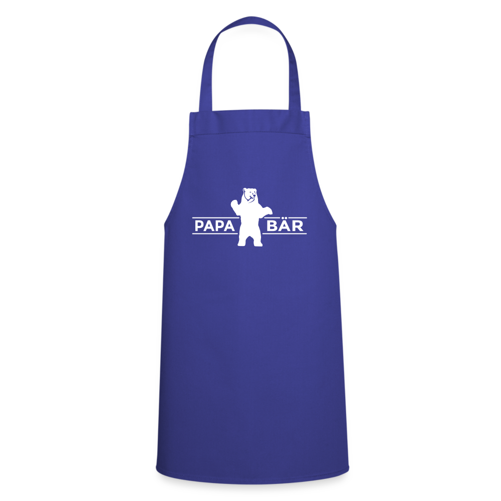 Papa Bär - Kochschürze - royal blue
