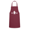 Papa Bär - Kochschürze - bordeaux