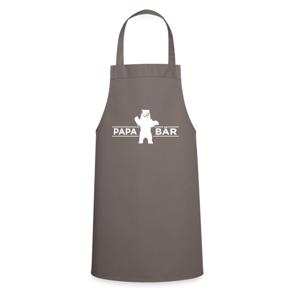 Papa Bär - Kochschürze - grey