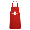 Papa Bär - Kochschürze - red
