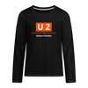 U2 Berlin - Teenager Langarmshirt - black
