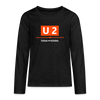 U2 Berlin - Teenager Langarmshirt - charcoal grey