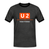 U2 Berlin - Männer Ringer T-Shirt - charcoal/black