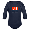 U2 Berlin - Bio-Langarmbody - dark navy
