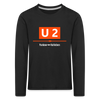 U2 Berlin - Kinder Langarmshirt - black
