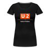 U2 Berlin - Frauen Premium T-Shirt - black