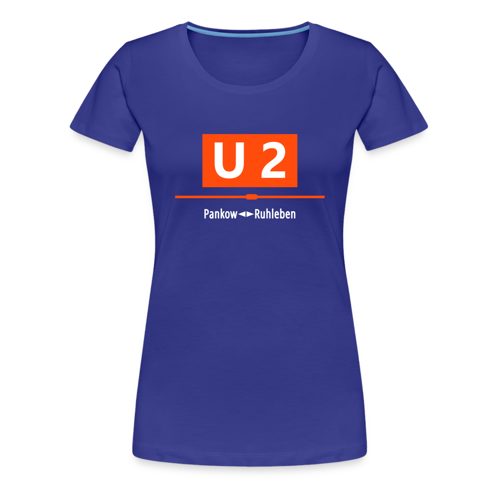 U2 Berlin - Frauen Premium T-Shirt - royal blue