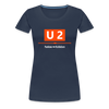 U2 Berlin - Frauen Premium T-Shirt - navy