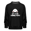 Dit is mir Schnurz Piepe - Kinder Premium Sweatshirt - black
