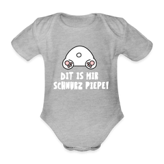 Dit is mir Schnurz Piepe - Bio-Kurzarmbody
