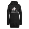 Dit is mir Schnurz Piepe - Hoodie-Kleid - black