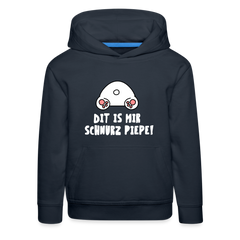 Dit is mir Schnurz Piepe - Kinder Premium Hoodie