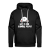 Dit is mir Schnurz Piepe - Männer Premium Hoodie - black