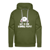 Dit is mir Schnurz Piepe - Männer Premium Hoodie - olive green