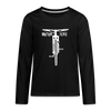 Motor icke - Teenager Langarmshirt - black