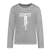 Motor icke - Teenager Langarmshirt - heather grey