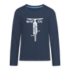 Motor icke - Teenager Langarmshirt - navy