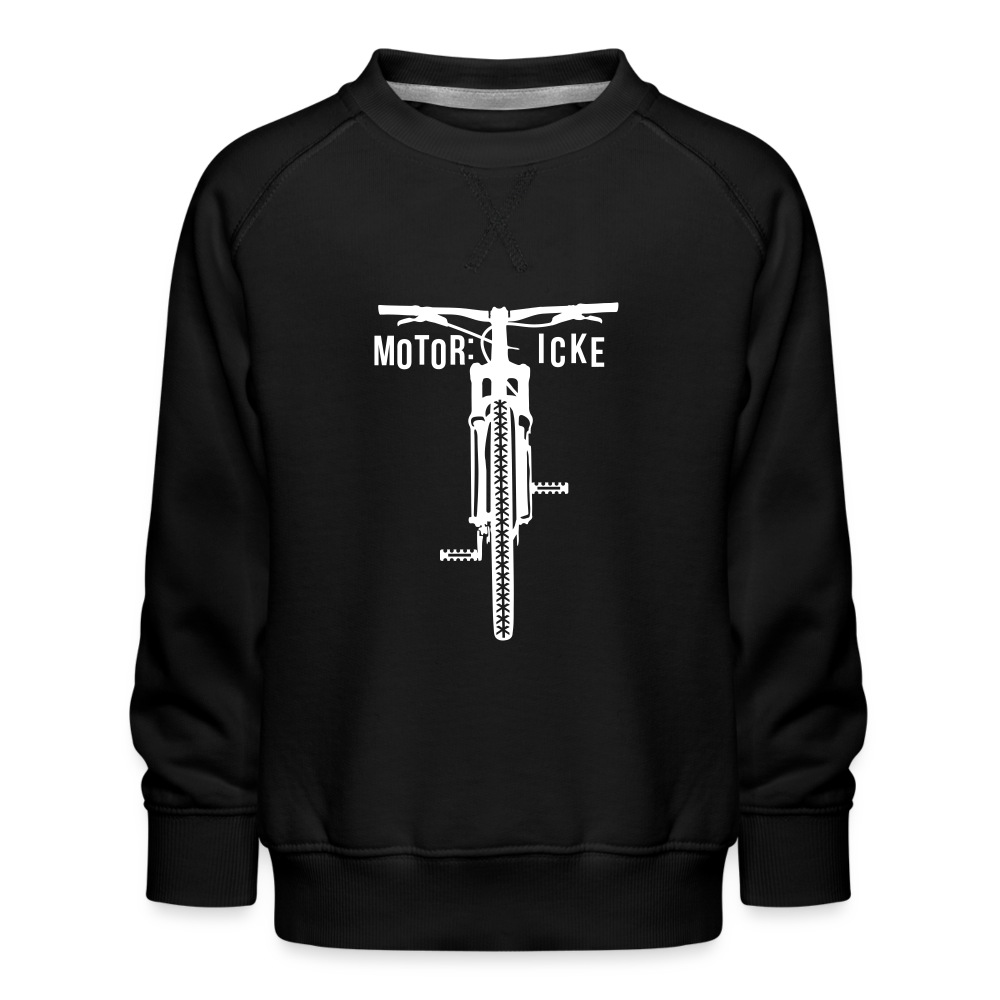 Motor icke - Kinder Premium Sweatshirt - black