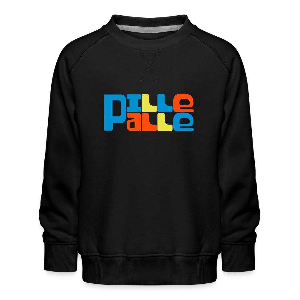 Pillepalle - Kinder Premium Sweatshirt - black