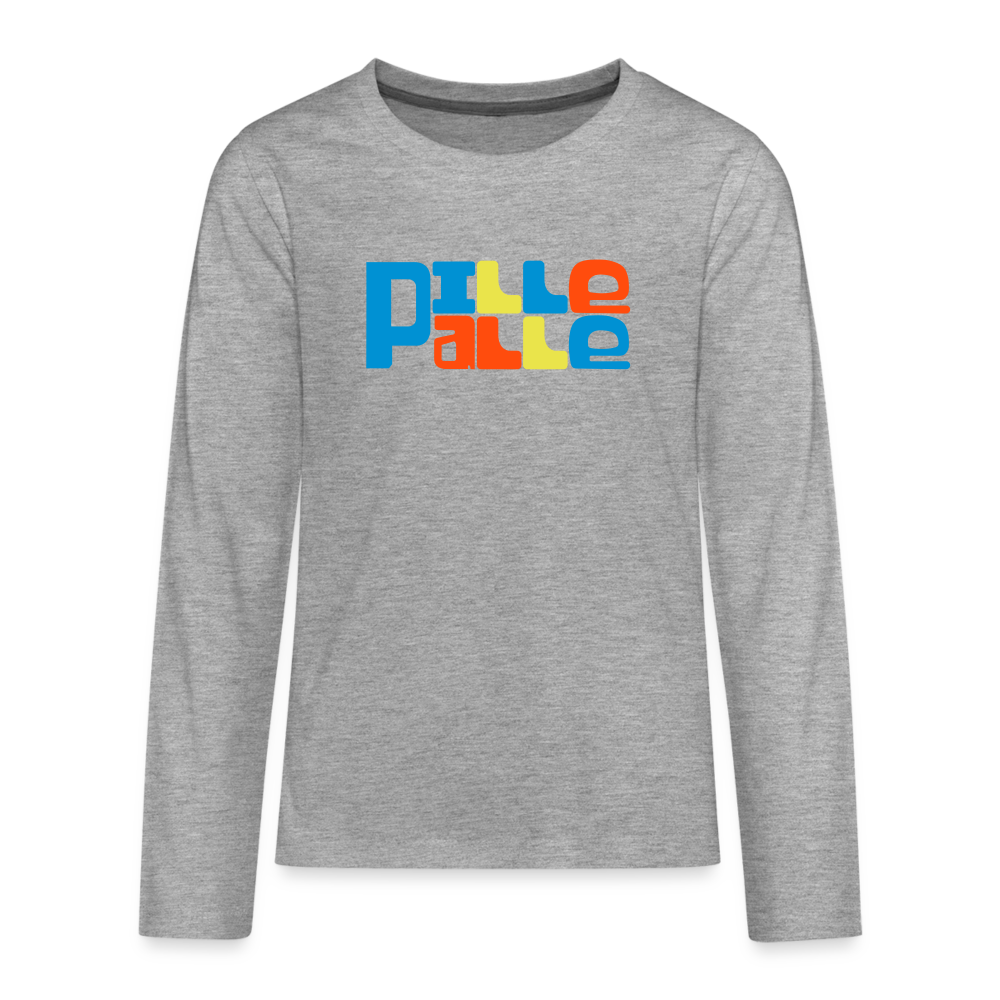 Pillepalle - Teenager Langarmshirt - heather grey