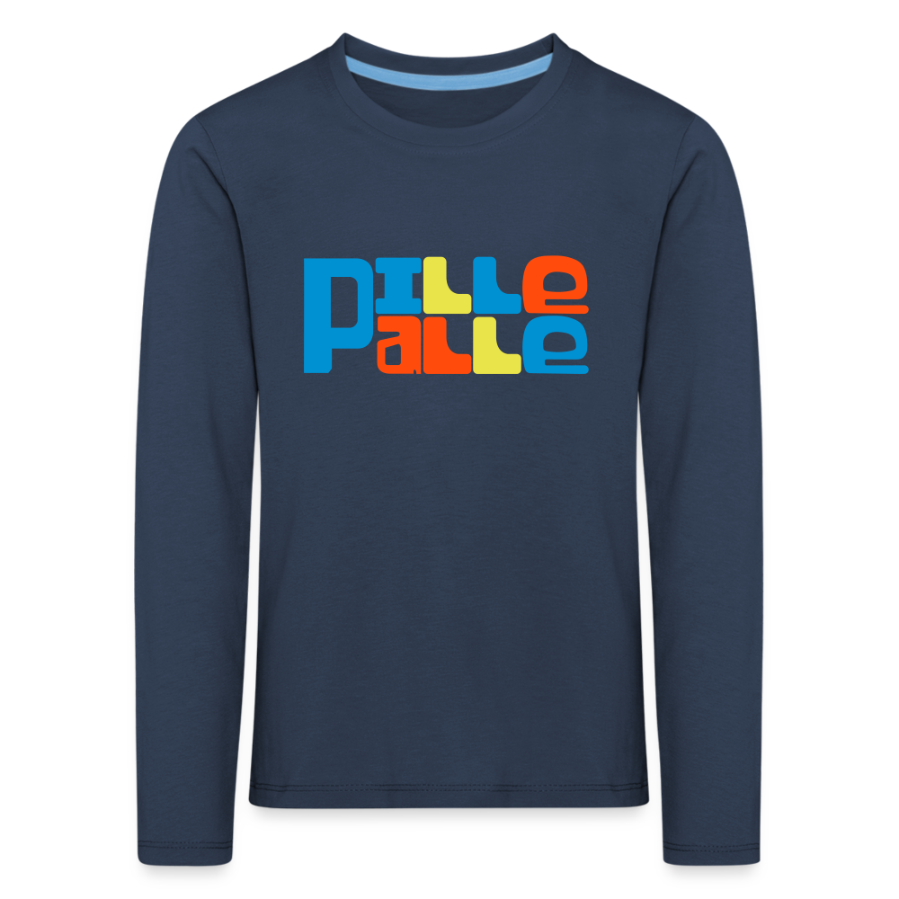 Pillepalle - Kinder Langarmshirt - navy