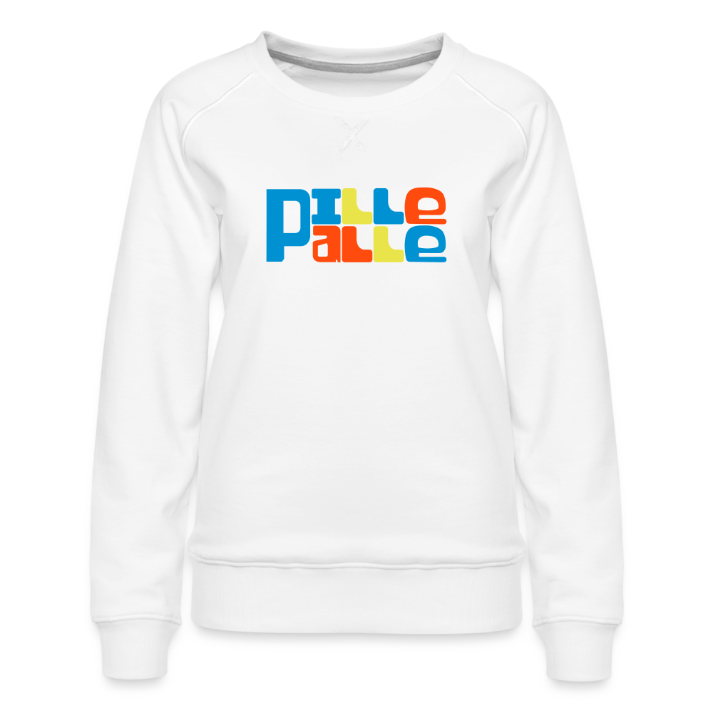 Pillepalle - Frauen Premium Sweatshirt - white