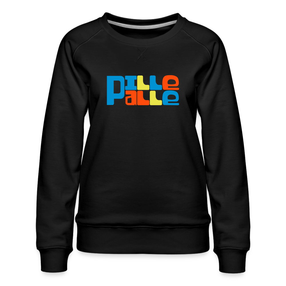 Pillepalle - Frauen Premium Sweatshirt - black