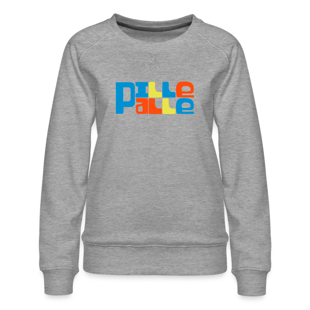 Pillepalle - Frauen Premium Sweatshirt - heather grey
