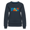 Pillepalle - Frauen Premium Sweatshirt - navy