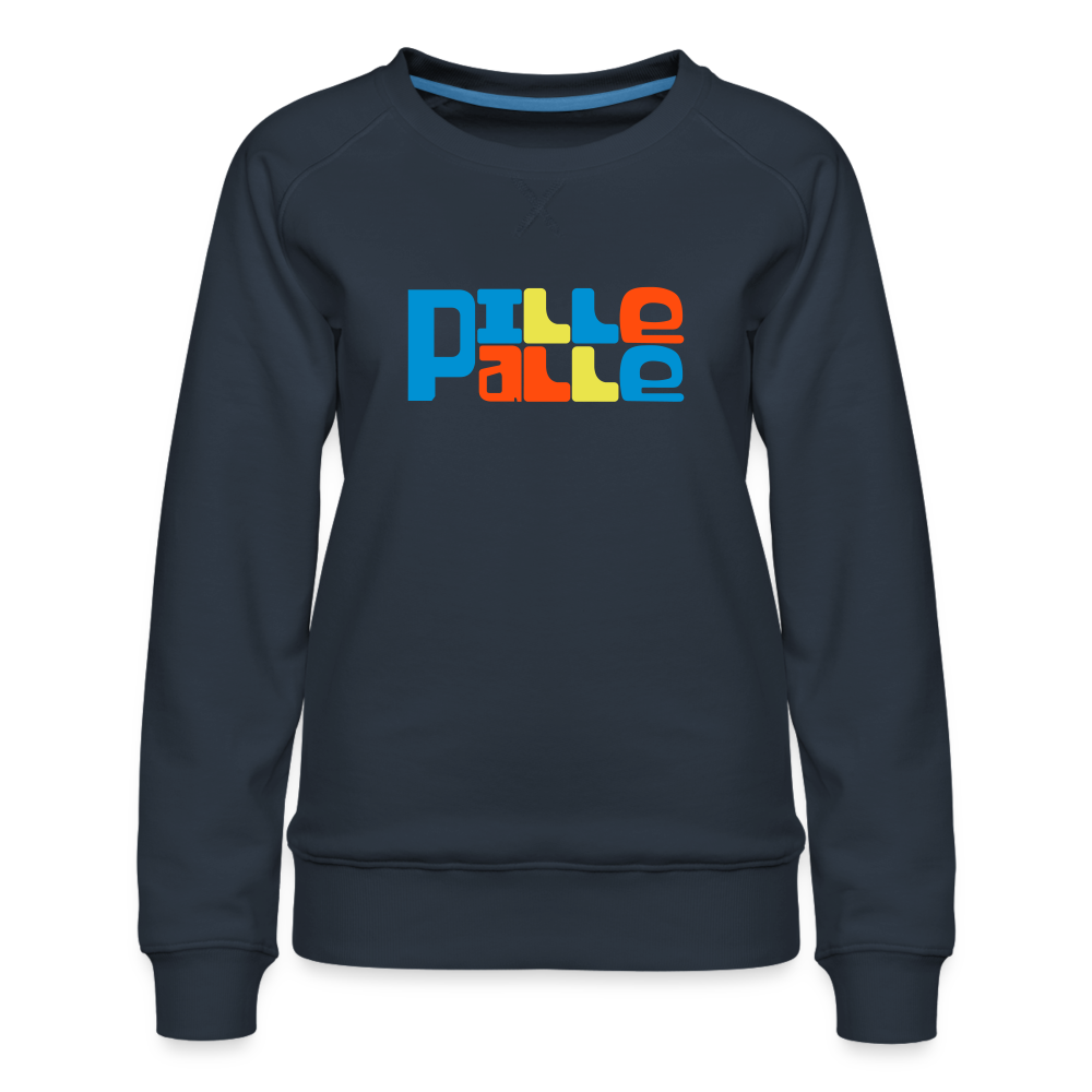 Pillepalle - Frauen Premium Sweatshirt - navy