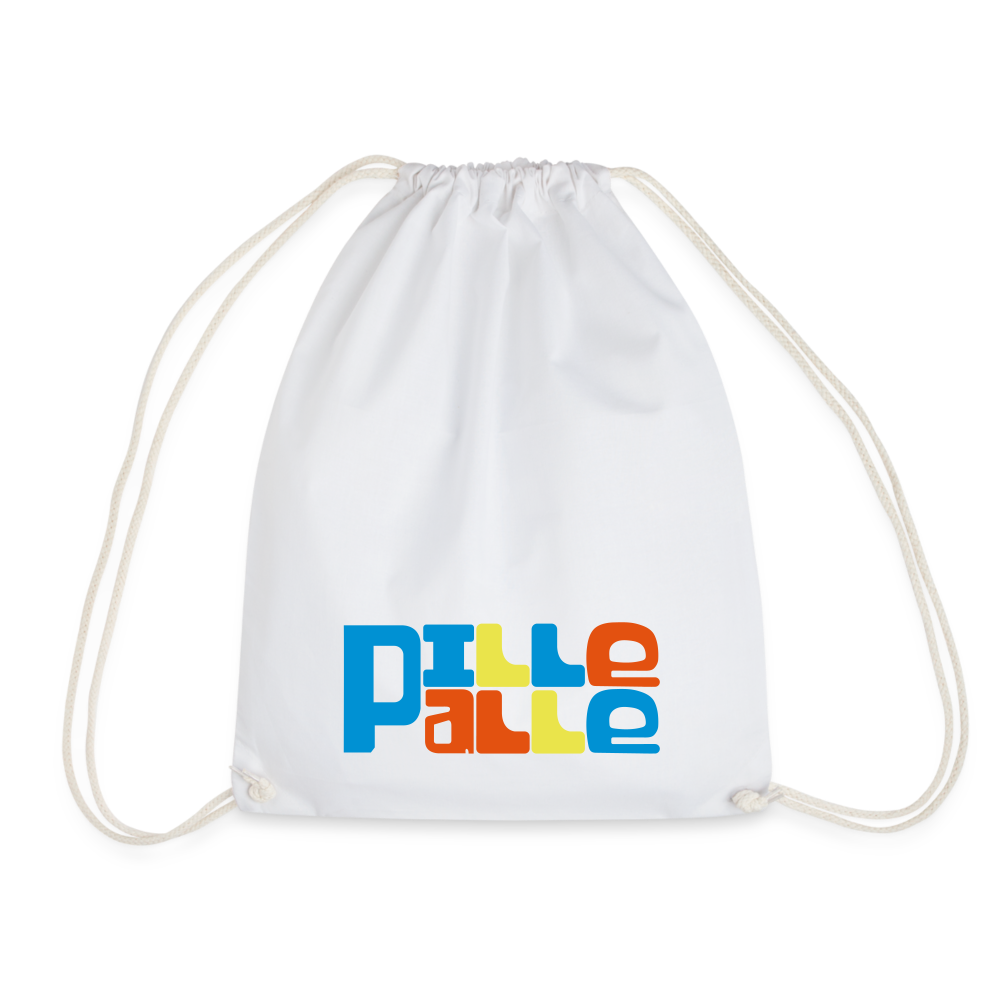 Pillepalle - Turnbeutel - white