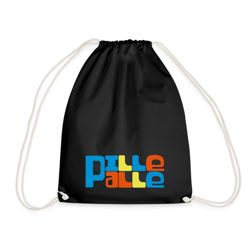 Pillepalle - Turnbeutel - black