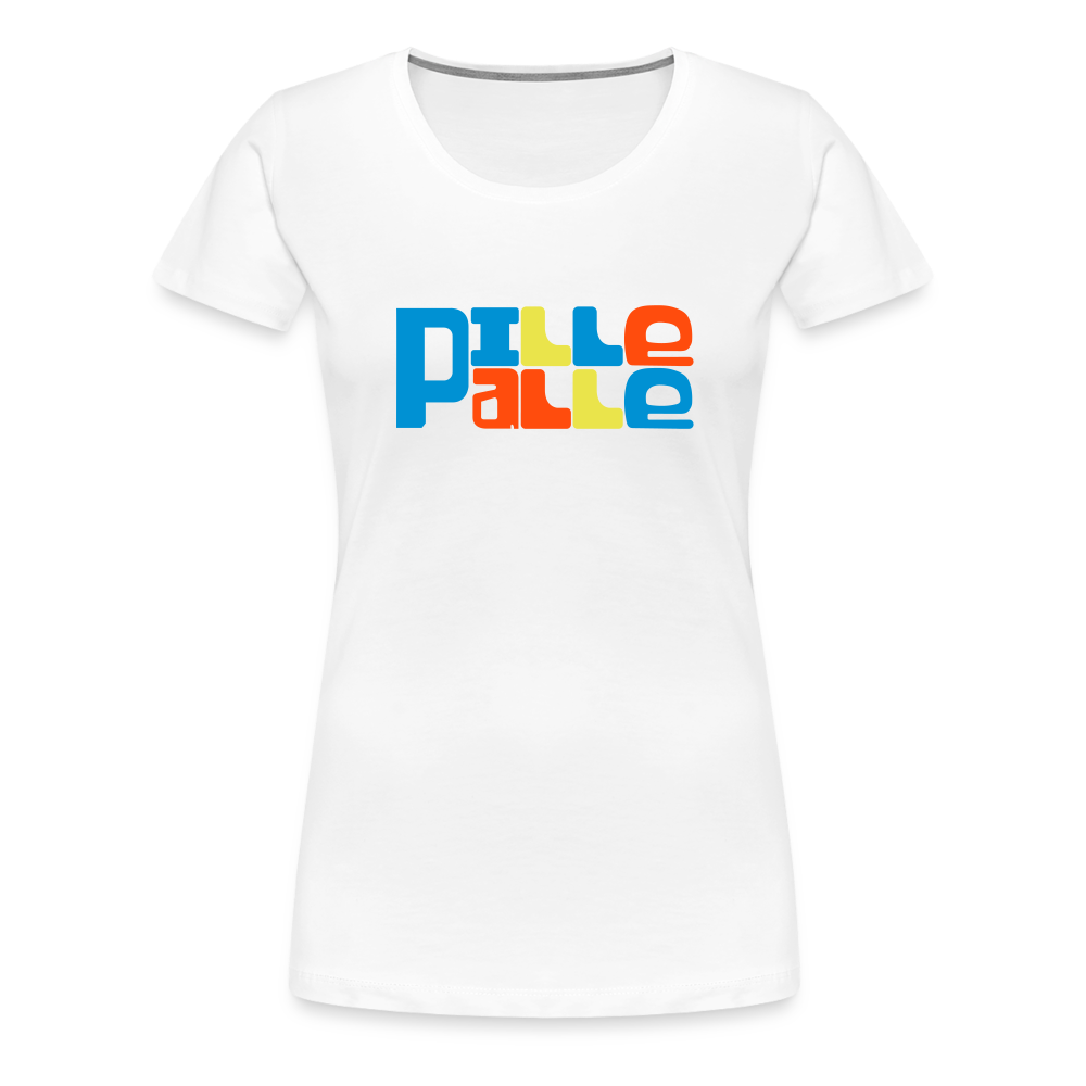 Pillepalle - Frauen Premium T-Shirt - white