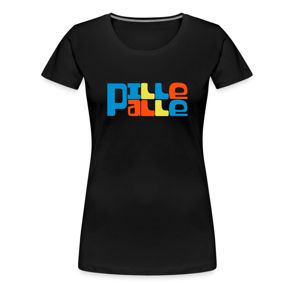 Pillepalle - Frauen Premium T-Shirt - black