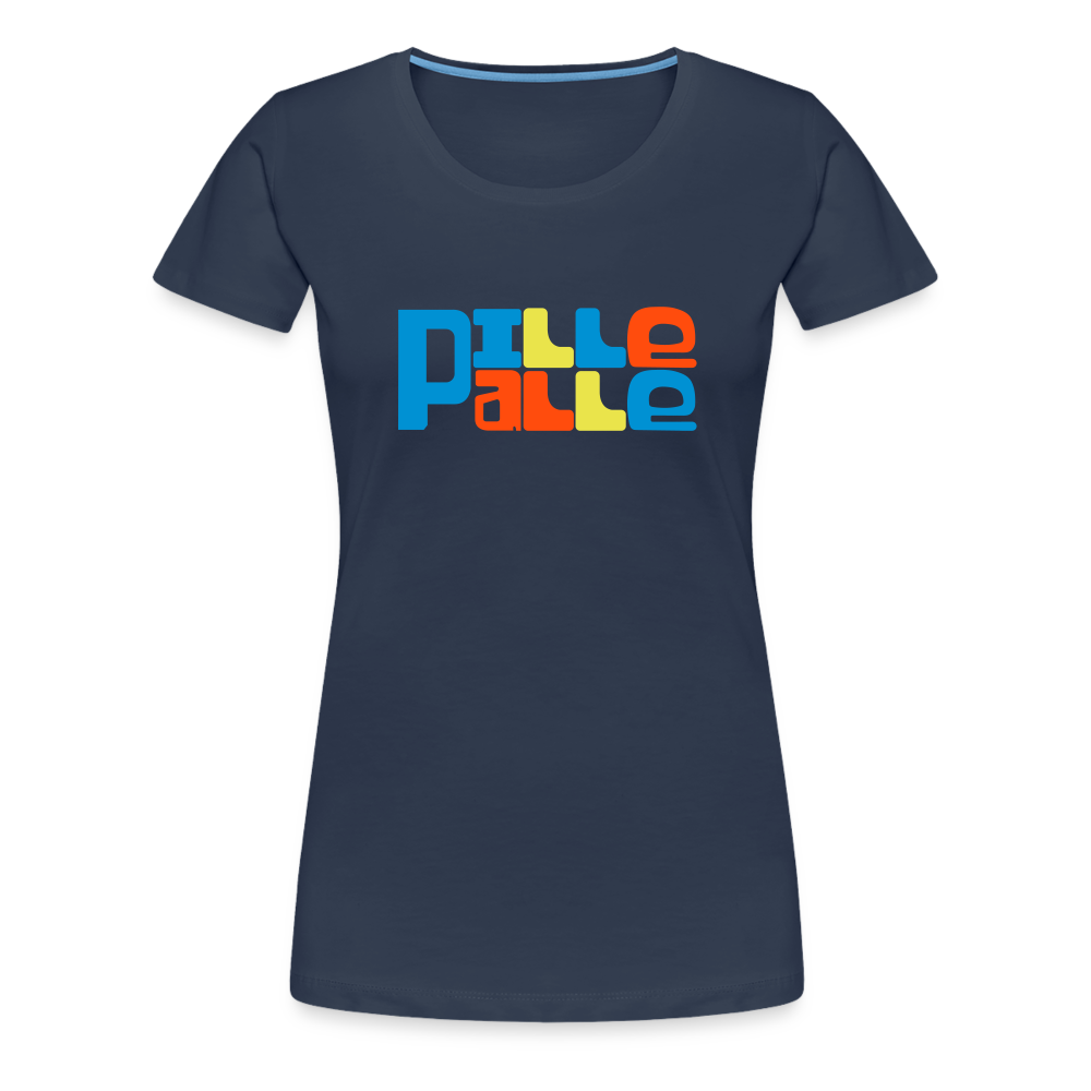 Pillepalle - Frauen Premium T-Shirt - navy