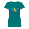 Pillepalle - Frauen Premium T-Shirt - diva blue