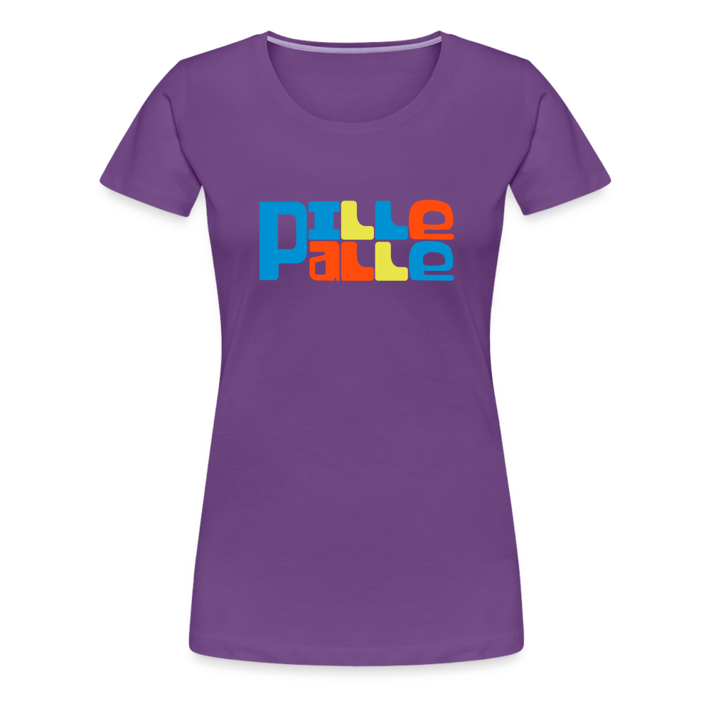 Pillepalle - Frauen Premium T-Shirt - purple