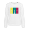 Berlin Retro - Teenager Langarmshirt - white