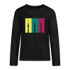 Berlin Retro - Teenager Langarmshirt - charcoal grey