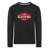 KNORKE lebt! - Kinder Langarmshirt - black